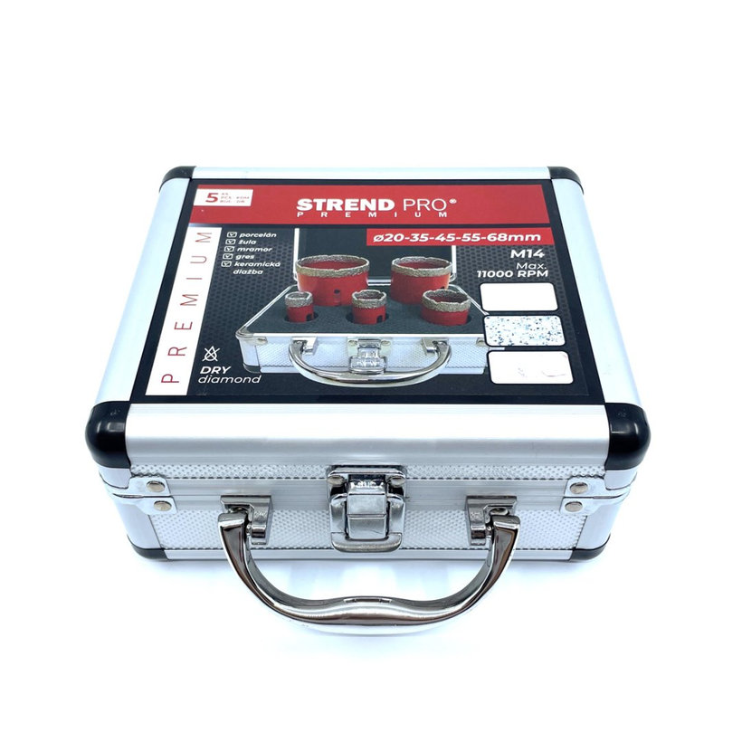 Vyřezávací sada Premium - DCB11S5 - diamant (20-68mm)