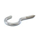 Nerezový hák s vrutem 30 mm