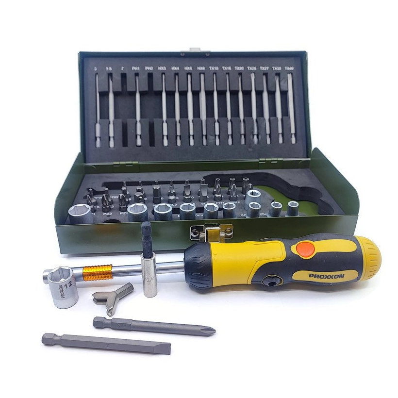 Sada bitů a hlavic s ráčnovým klíčem