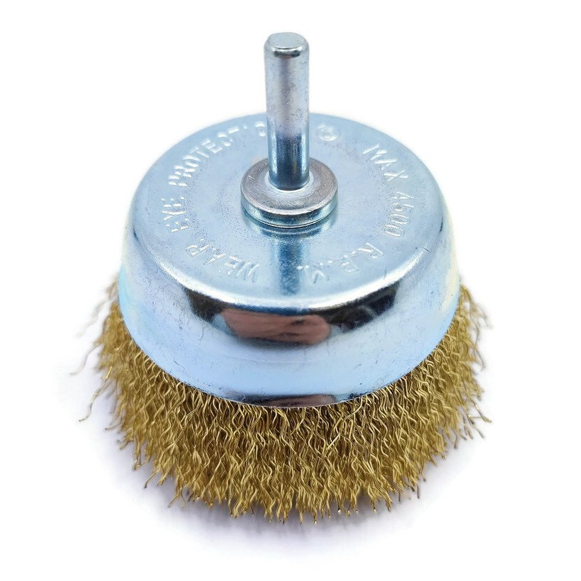 Kartáč hrníčkový vlnitý se stopkou 50x0,3mm