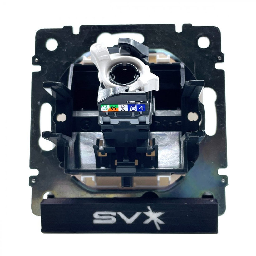 Valena zásuvka datová 1xRJ45 UTP bílá