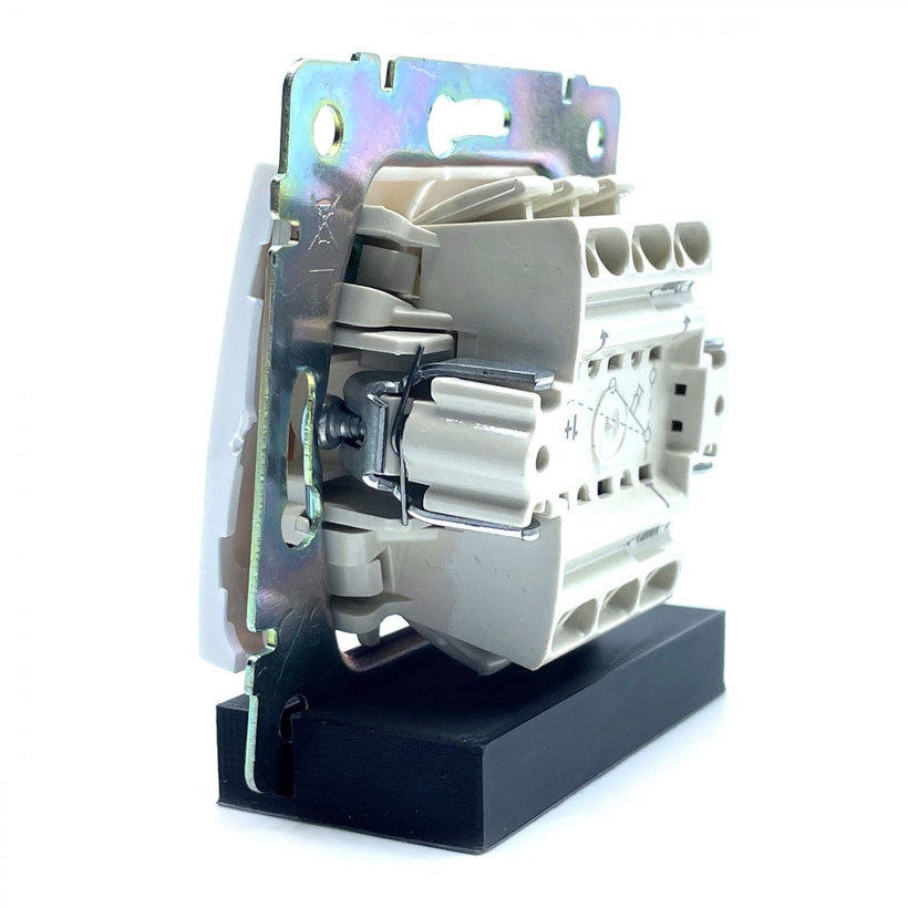 Valena vypínač žaluziový bílý - tlačítko