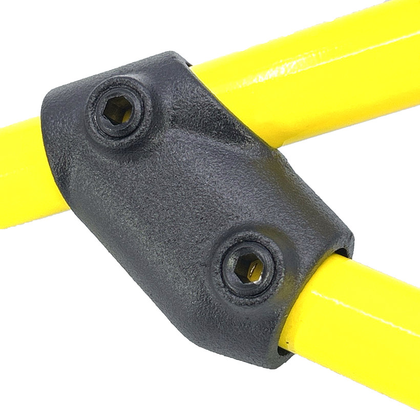 Spojovací článek ve tvaru J 27 mm - černý