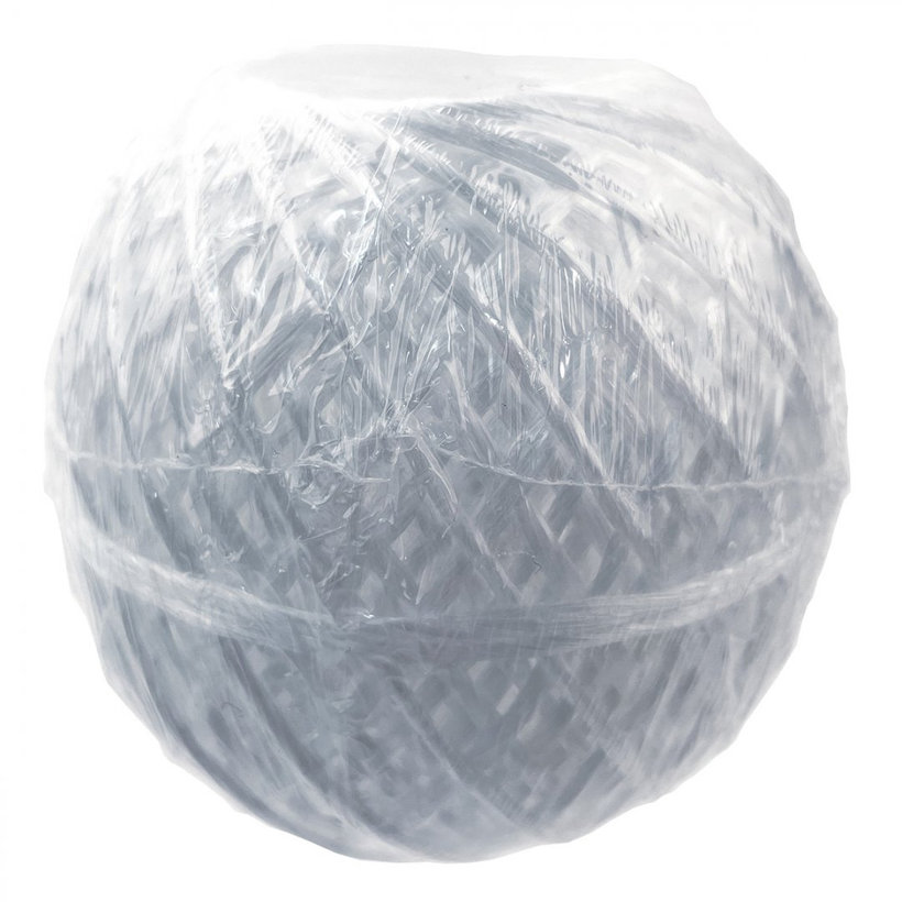 Polypropylenový motouz bílý 50g