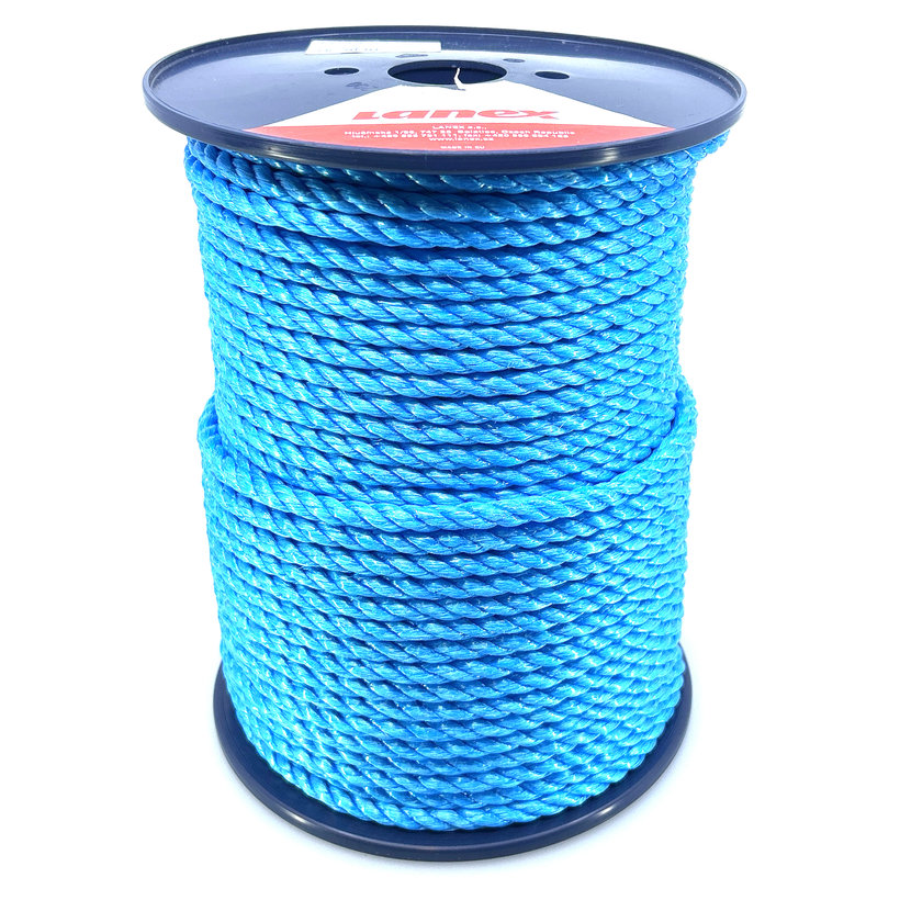 PP 16mm-100m šňůra stáčená barevná