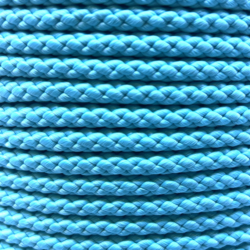 PPV šňůra splétaná bez jádra barevná 8 pr 6mm