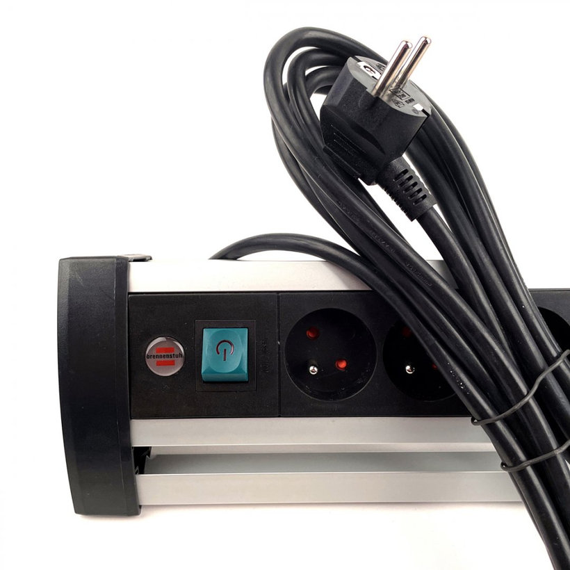 Prodlužovací kabel Office-Line 6-zásuvkový černý 3m