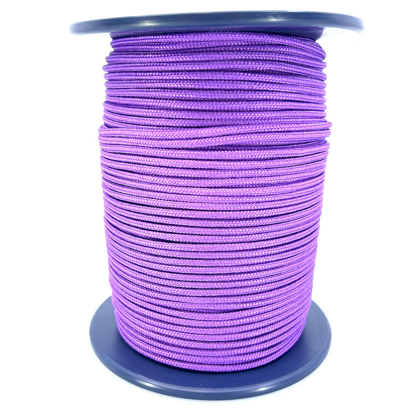 PES 4mm šňůra splétaná bez jádra barevná