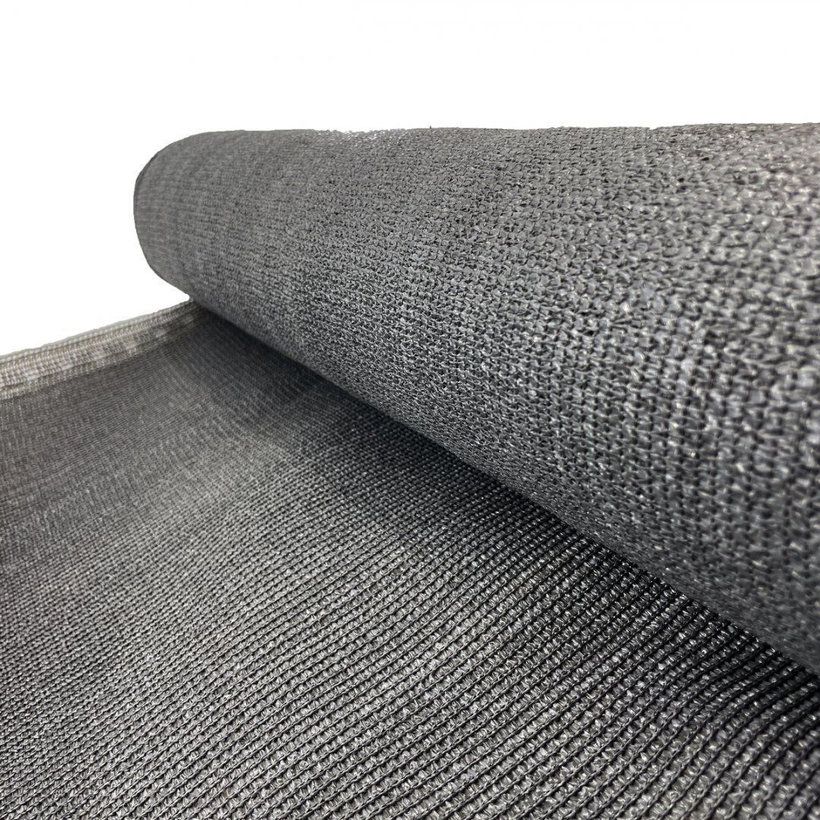 Stínící síť antracit 95% - délka 10m - výška 1,5m