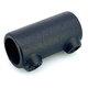 Trubkový konektor 27 mm - černý