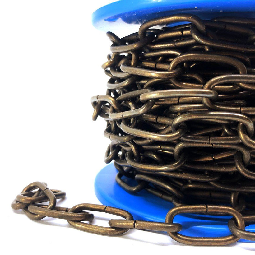 Řetěz ozdobný/brunýr.mosaz 3mm