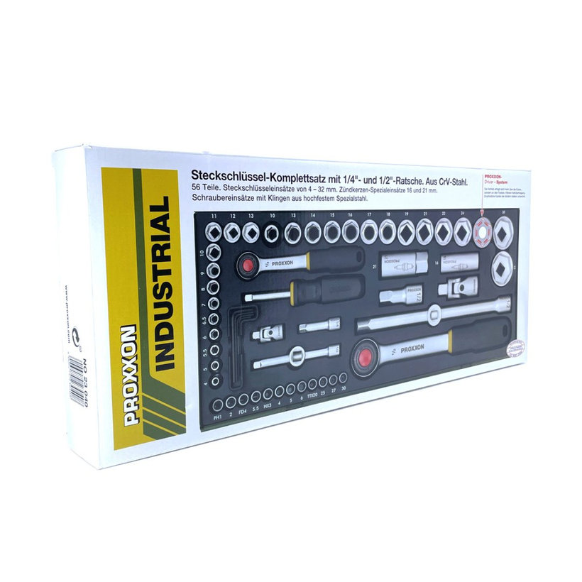 Sada nástrčných klíčů a bitů 1/4&quot; - 1/2"