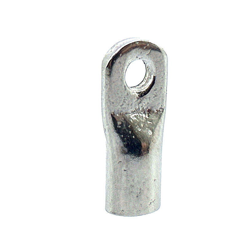 Lisovací spojka s okem pro lanko Ø 2 mm – nerez AISI 316