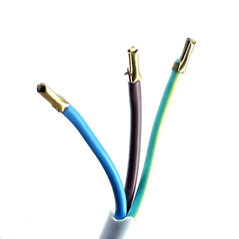 Flexo šňůra 5m 3x1,5 bílá