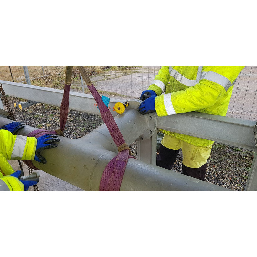 Oko/oko - zvedací pás Fialový 1T/3M