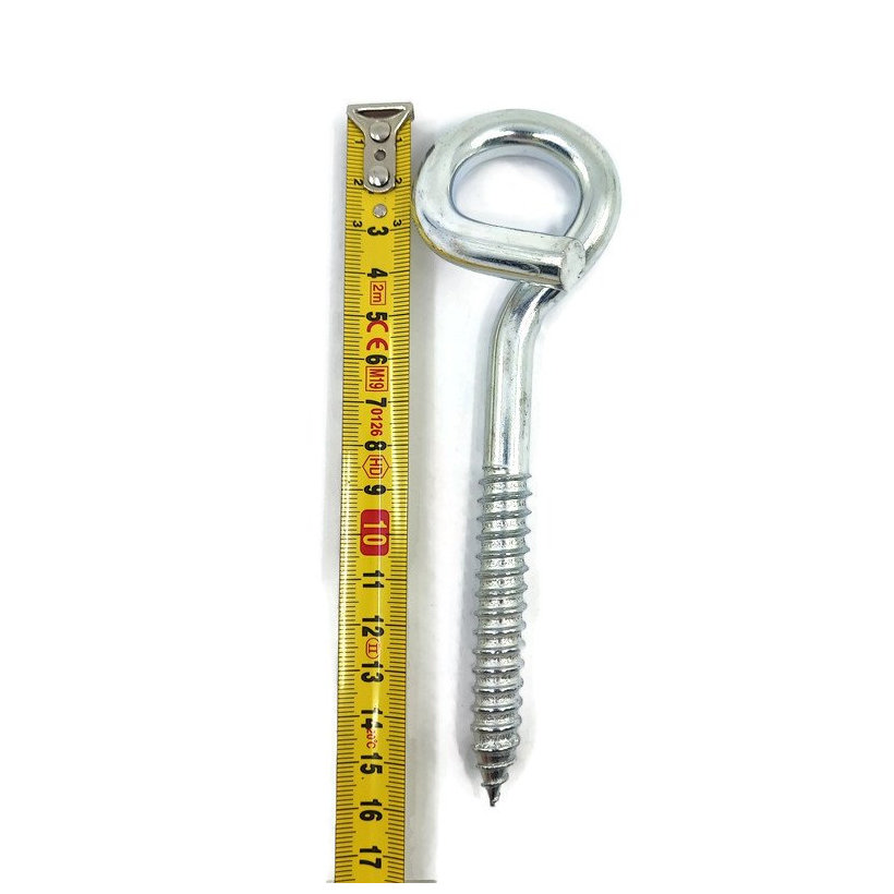 Hák houpačkový s vrutem Zn 10,6x160mm