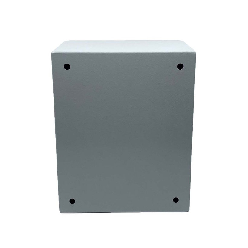 Ocelově-plechová rozvodnice, šedá 200x250x150mm