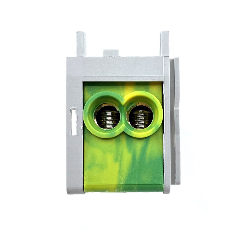 Rozvodná odbočná svorka zeleno-žlutá