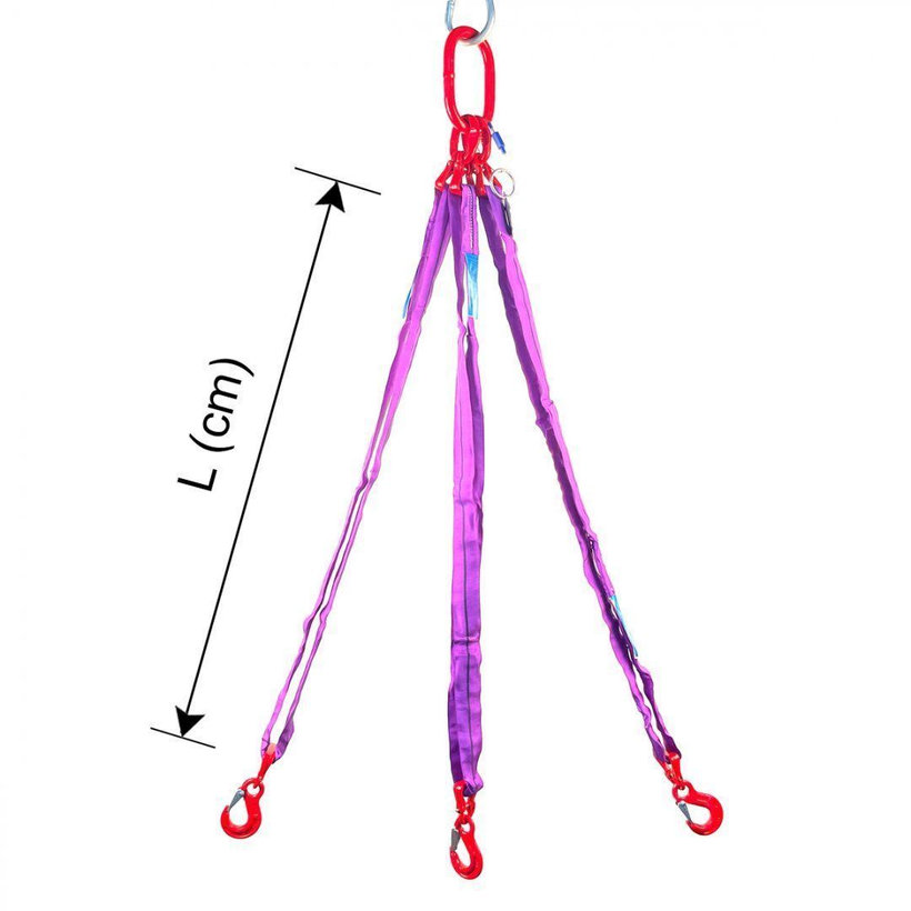 Textilní závěs OKO-3 HÁK 2100/1500 kg, 3 m