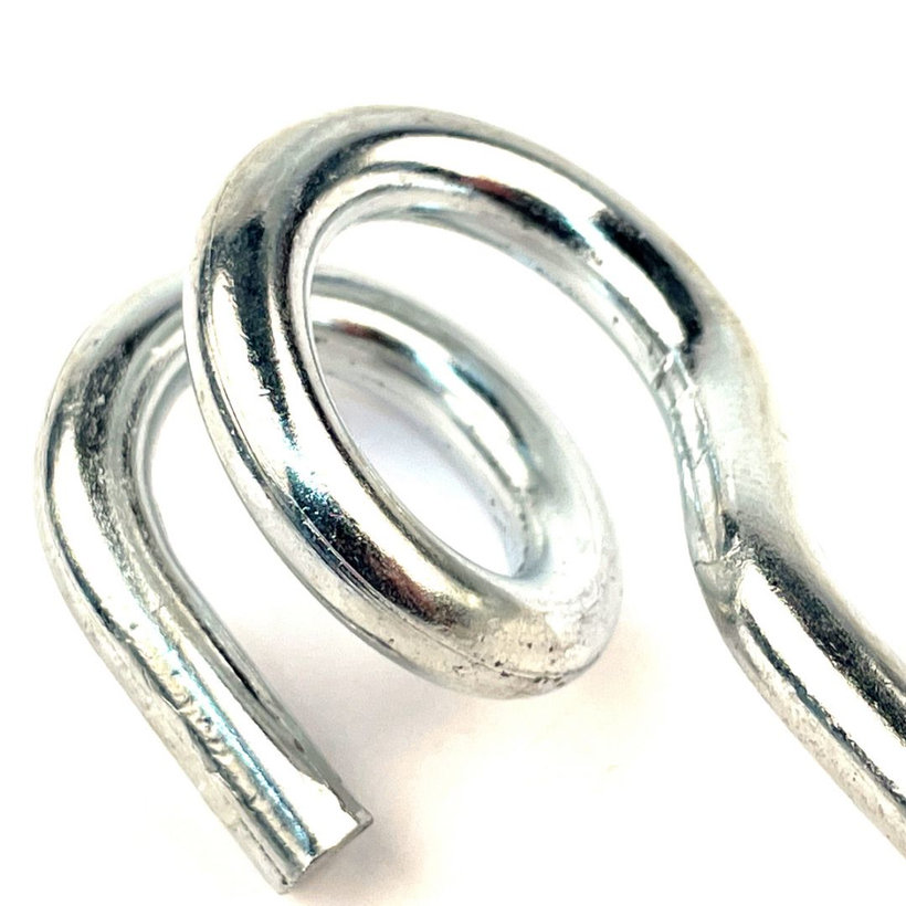 Hák houpačkový dvojitý se závitem zn M8x120mm