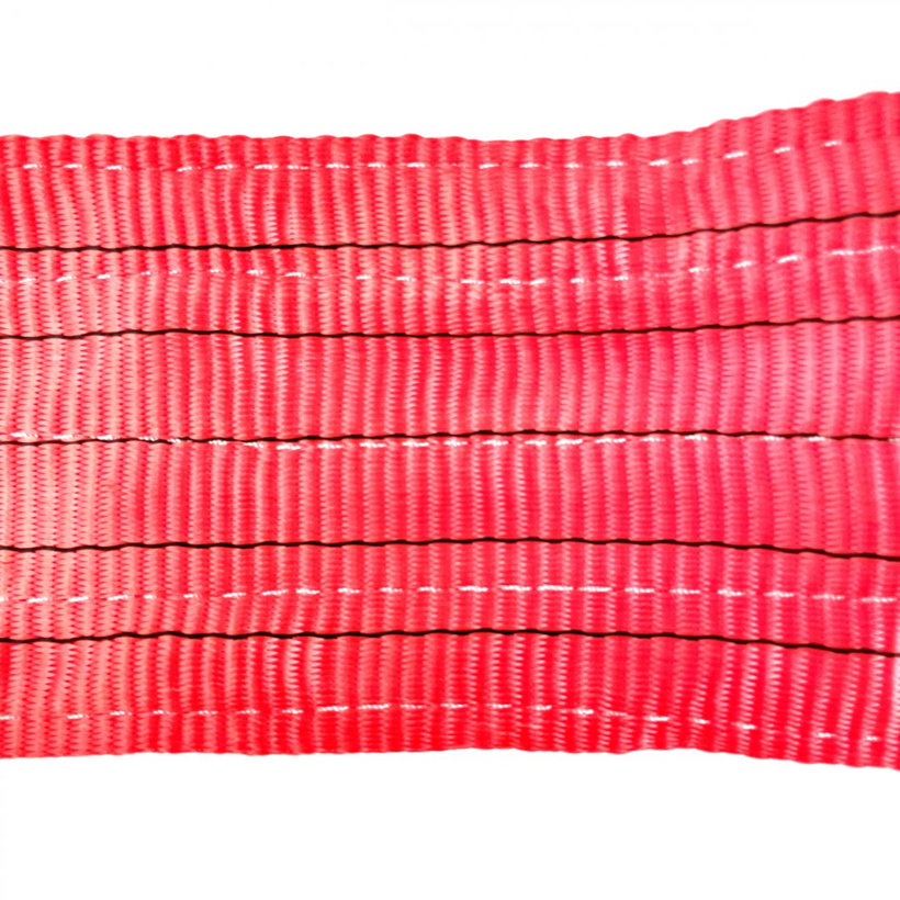 Zvedací pás - oko/oko Červený 5T/3M