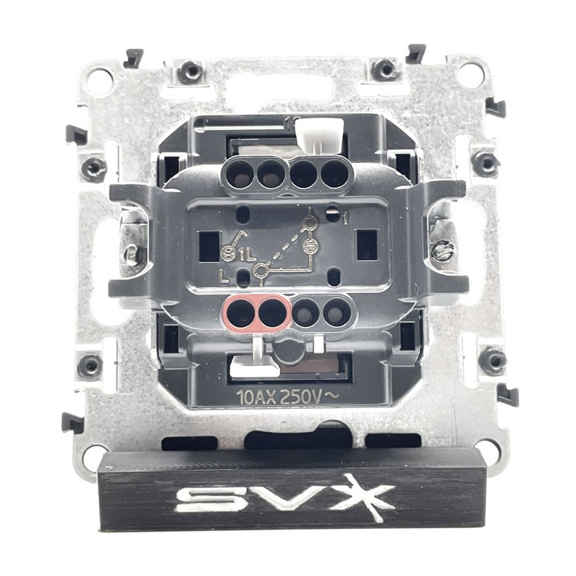 Valena LIFE vypínač č.1 bílý podsvícený