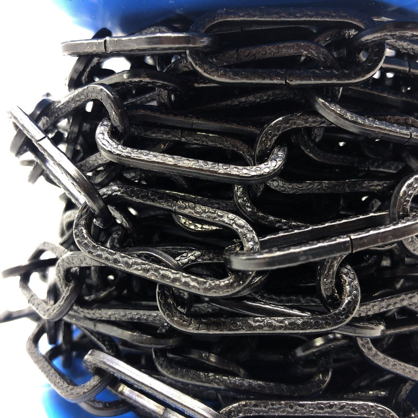 Řetěz ozdobný tepaný černý 3mm