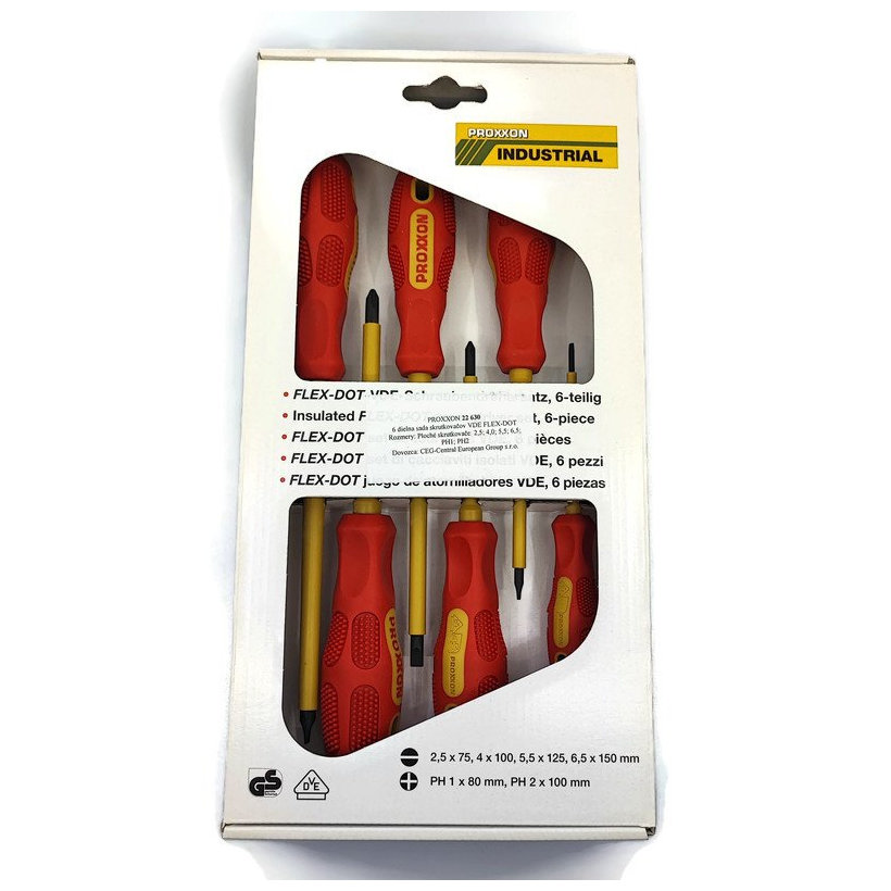 Šroubováky izolovaný 6-dílná sada