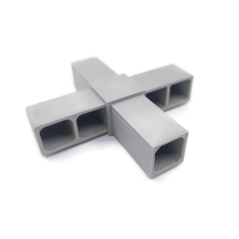 Spojka křížová plastová 20x20mm