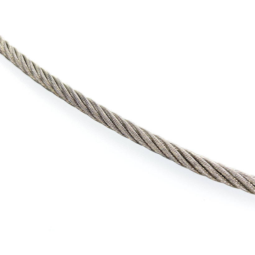 Lanová výplň zábradlí vidlice/vidlice 3mm/4m