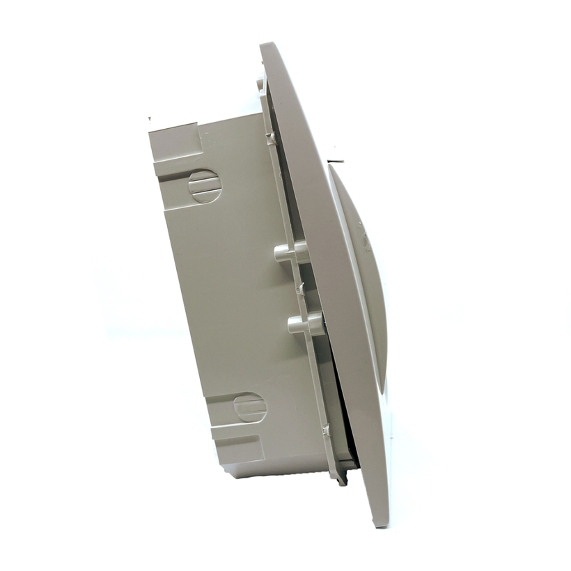 Rozvodná skříň podomítková s bílými dvířky 115x200x60mm