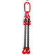 Řetězový závěs oko-4 háky tř 80 se zkracovačem (5 m, 11 200/8000 kg, 13 mm)