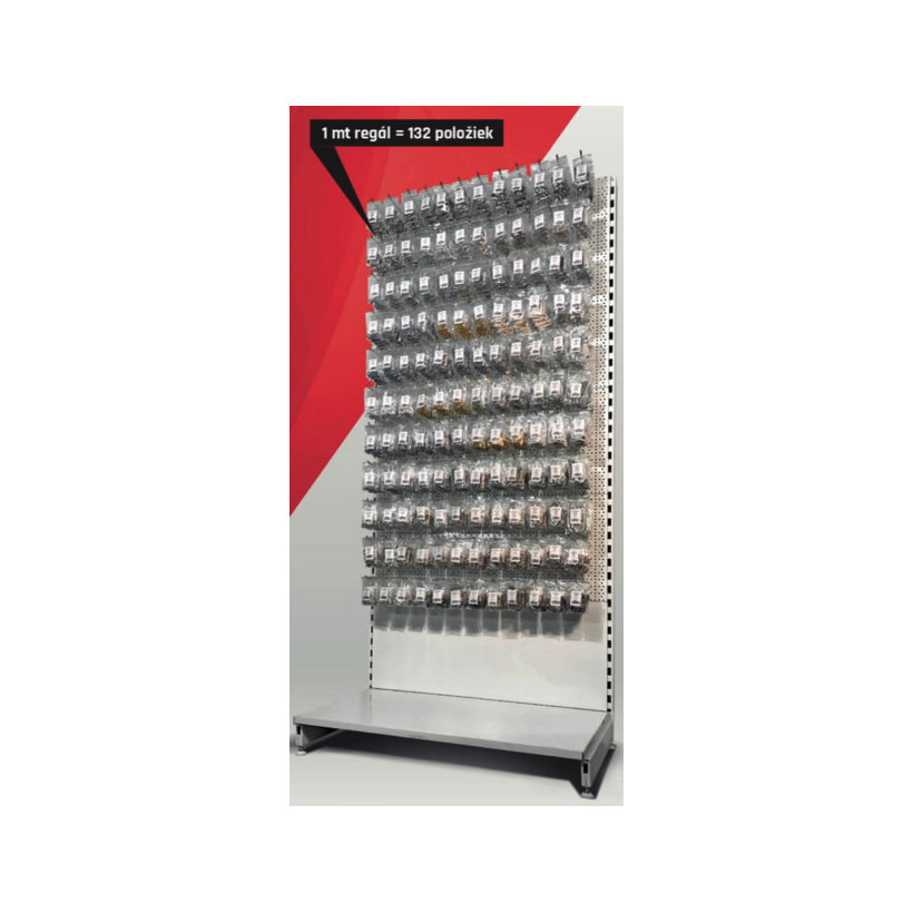 Skoba s vrutem Ms - blistr 41