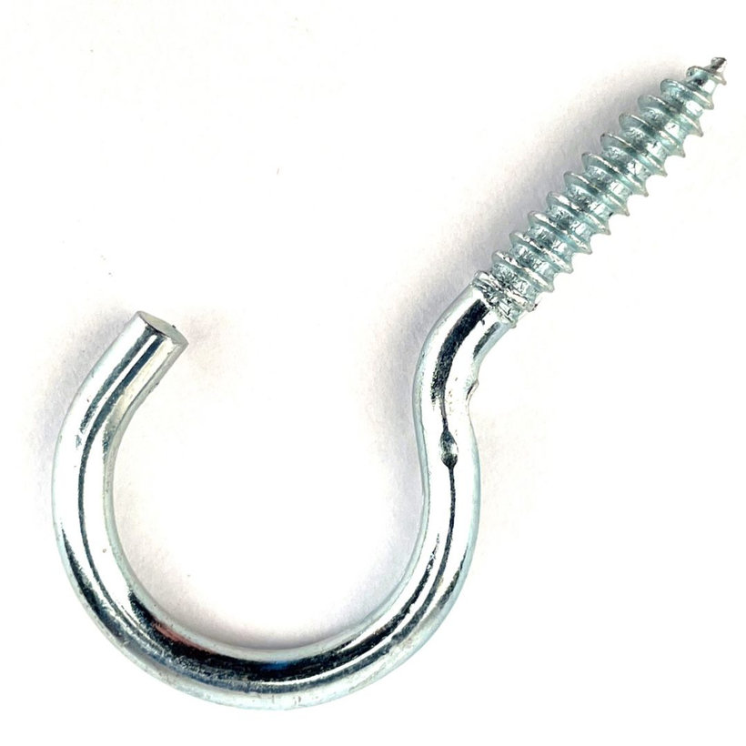Hák s vrutem pozinkovaný 100mm