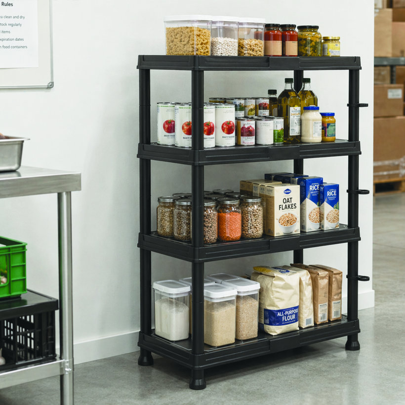 Plastový regál 60×30x92,6cm – 4 police