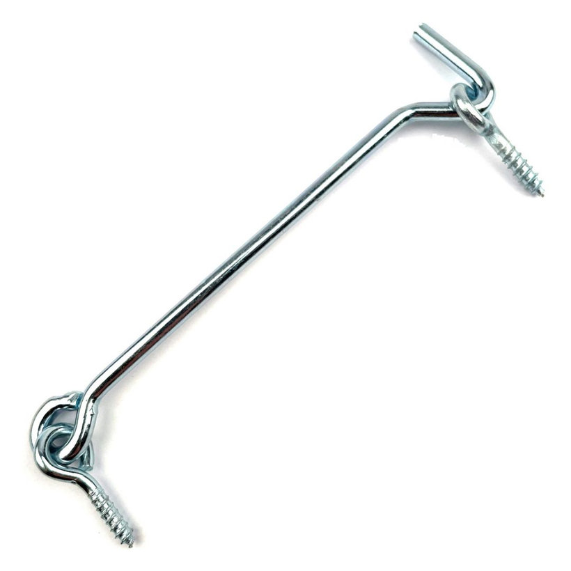 Hák rozpěrný s okem Zn 140mm