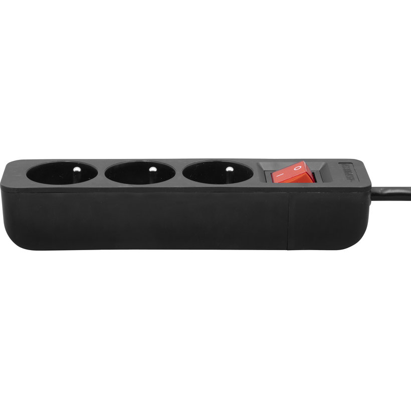 Eco-Line 3zásuvková napájecí lišta s vypínačem – 1,5 m