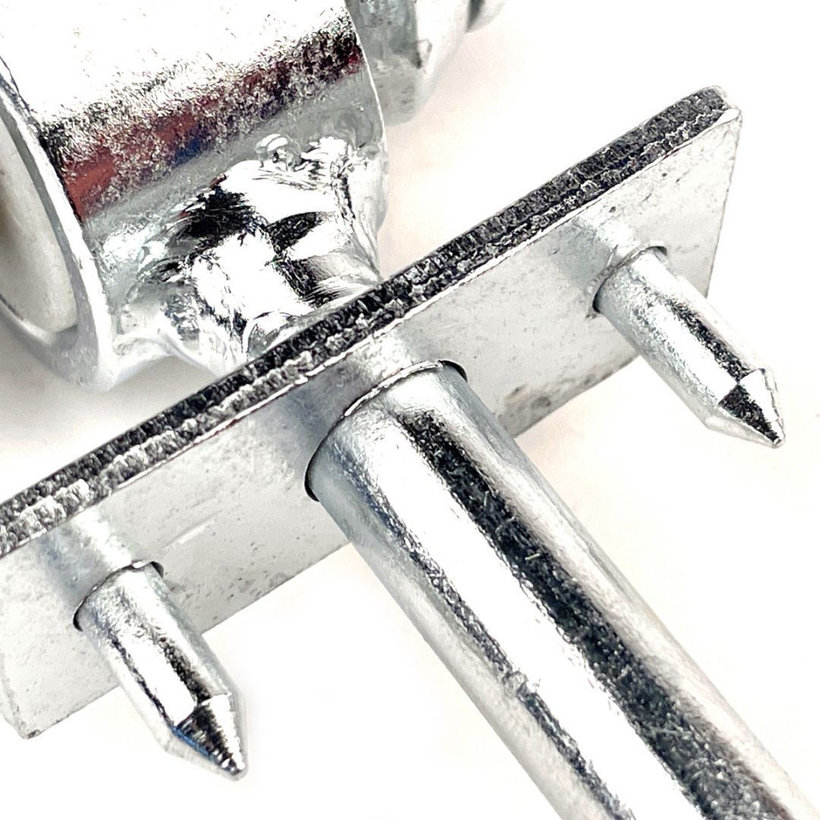 Houpačkový hák se třmenem D pozinkovaný M12x155mm