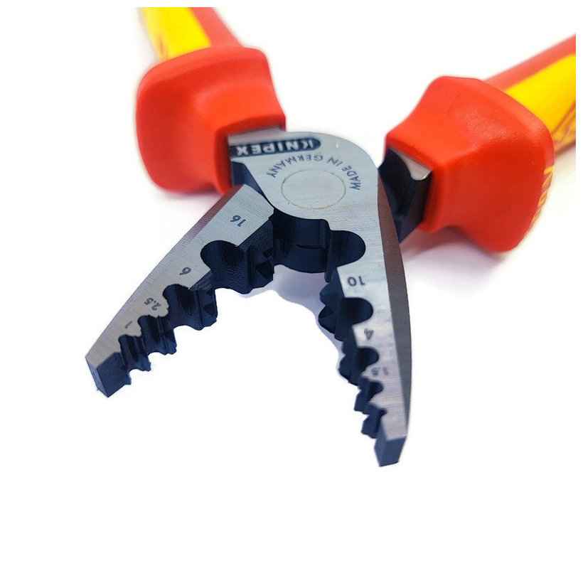 Kleště lisovací pro koncové dutinky 180 mm