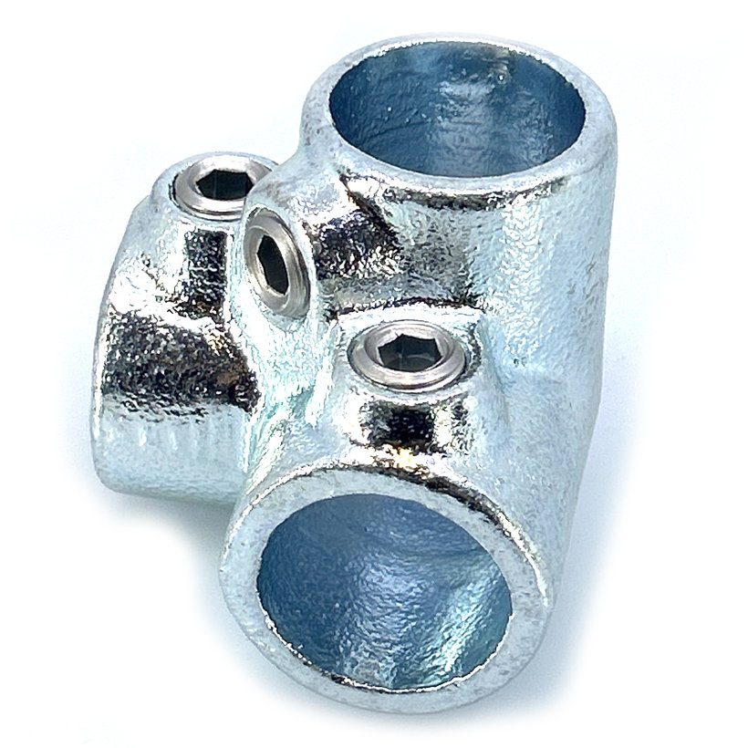 Spojovací článek tři větve 27 mm - pozinkovaný
