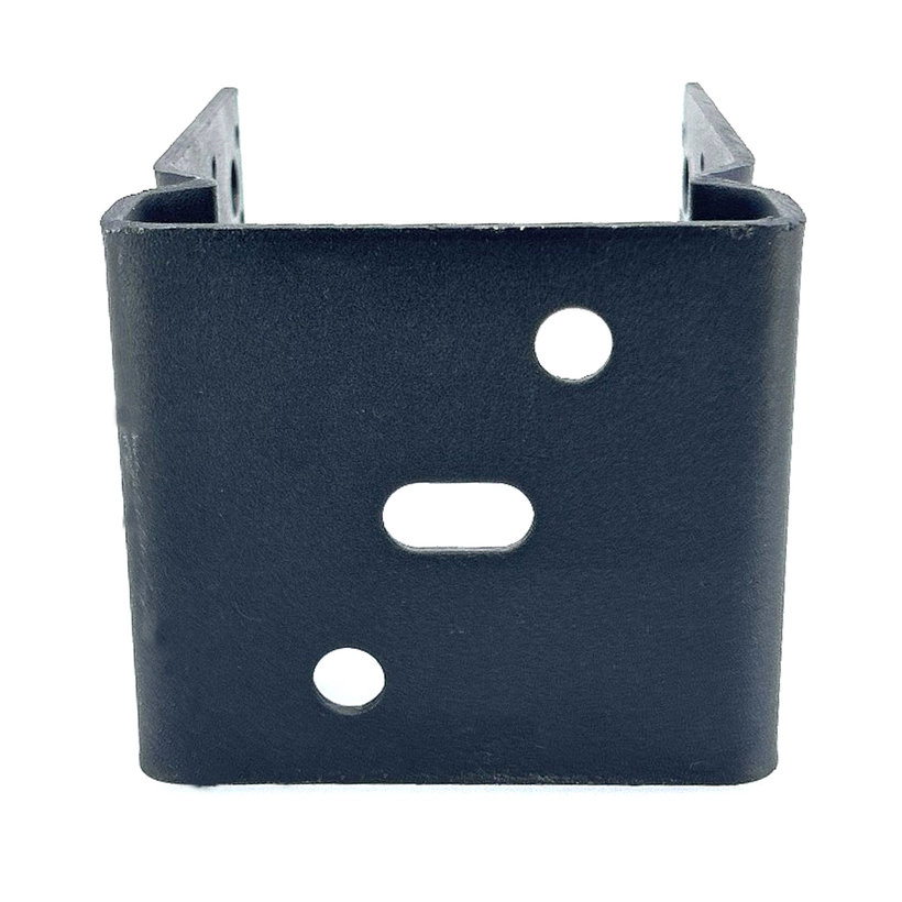 Noha sloupu U s prolisem bez roxoru 141x120x125mm černá