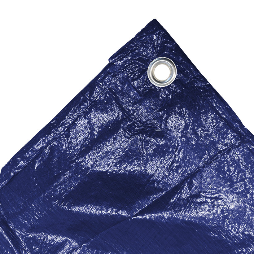 Plachta krycí 3x5m tmavě modrá 100g/m²