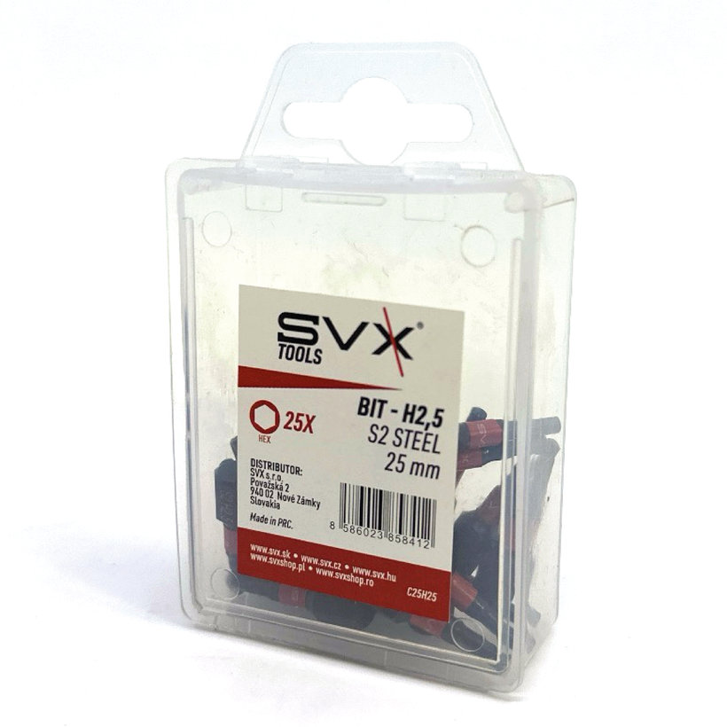 Bit magnetický H2,5x25mm