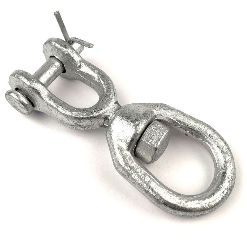 Oko otočné s vidlicí žárový zinek M6