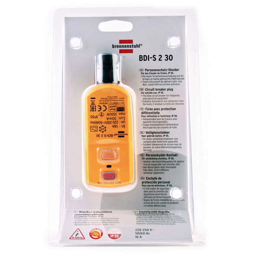 Mobilní proudový chránič k bazénům a na sekání BDI-S 2 30