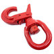 Samozajišťovací otočný hák tř 80 červený 13mm