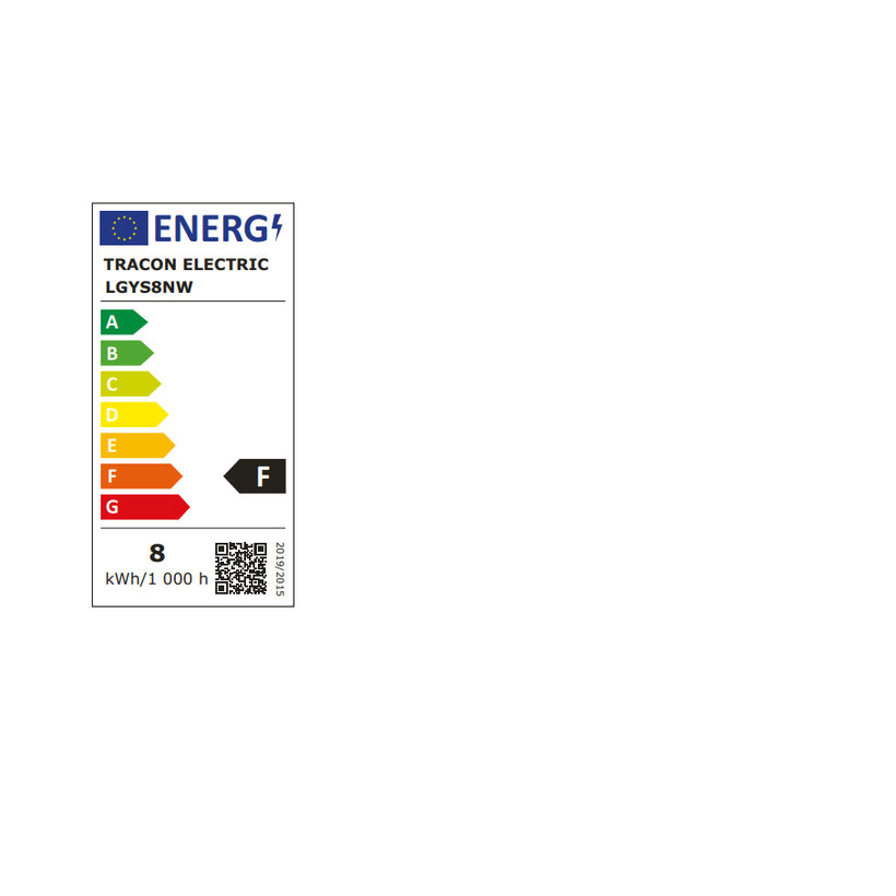 LED žárovka svíčka E14 8W - neutrální - s chipem