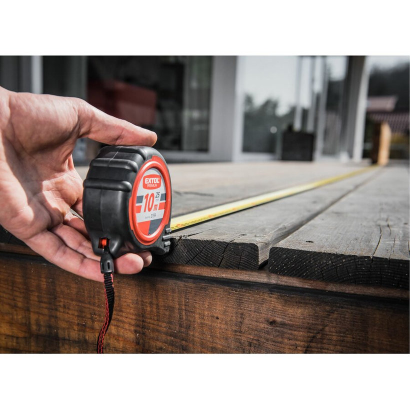 Metr svinovací pogumovaný 10m