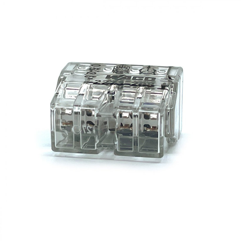 Spojovací svorka bezšroubová - 8 vodičů