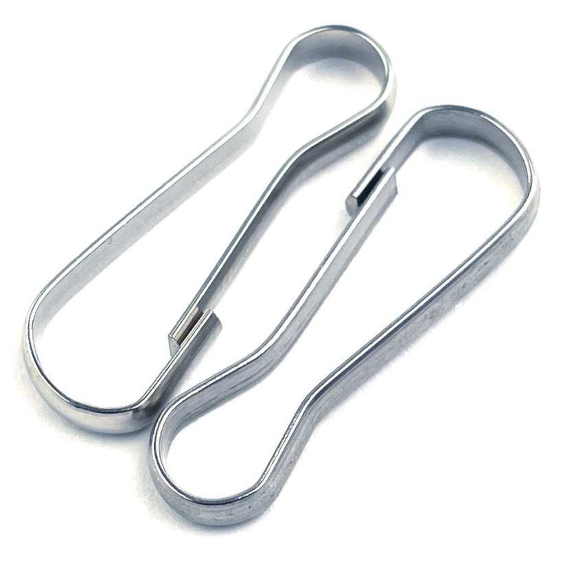 Nerezová karabina simplex A2 30 mm